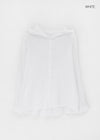 Morint Sheer Hooded Shirt