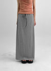 Romaeking Cotton Banding Long Skirt