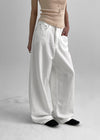 Carto Summer Wide Cotton Pants