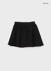 Toelun Chiffon Back Banding Mini Skirt Pants