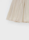 Toelun Chiffon Back Banding Mini Skirt Pants