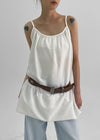 Mangcot Sleeveless Balloon Layered Mini Dress