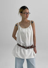 Mangcot Sleeveless Balloon Layered Mini Dress