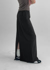 Romaeking Cotton Banding Long Skirt