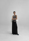 Romaeking Cotton Banding Long Skirt