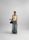 Tikercie Summer Wide Denim Pants
