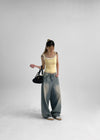 Tikercie Summer Wide Denim Pants
