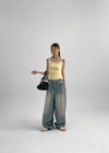 Tikercie Summer Wide Denim Pants