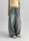 Tikercie Summer Wide Denim Pants
