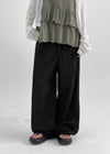 Carto Summer Wide Cotton Pants
