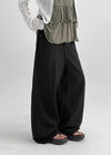 Carto Summer Wide Cotton Pants