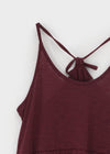 Kangsol Tiered Loose Fit Halter Sleeveless Top