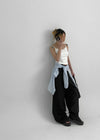 Pixis Summer Wide Cotton Pants