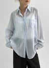 Dita Tencel Summer Striped Shirt