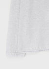 Diamon Loose Fit Henley Neck Long Sleeve Tee