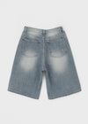 Rebabee Damage Bermuda Denim Pants