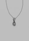 Allnit Transparent Pendant Long Necklace