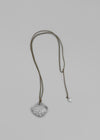 Scomm Shell Pendant Drop Cord Necklace