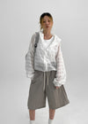 Hirit Check Windbreaker Jumper
