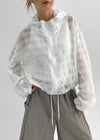 Hirit Check Windbreaker Jumper