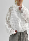 Hirit Check Windbreaker Jumper
