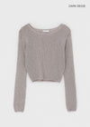 Mikase Boat Neck Summer Knit