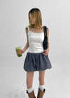 Dkil Stripe Balloon Shorts