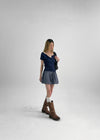 Comult Henley Neck Short Sleeve T-shirt
