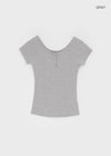 Comult Henley Neck Short Sleeve T-shirt