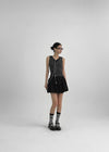 Webut Nylon Balloon Mini Skirt Pants