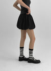 Webut Nylon Balloon Mini Skirt Pants