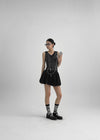 Webut Nylon Balloon Mini Skirt Pants