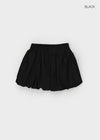 Webut Nylon Balloon Mini Skirt Pants