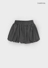 Webut Nylon Balloon Mini Skirt Pants