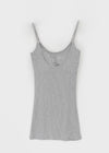 Tutyo Backless Sleeveless Mini Dress (Built-in Cap)