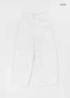 Torrit Eyelet Wide Cotton Pants