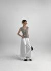 Elenne Two-Way Hooded Sleeveless Top