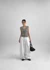 Elenne Two-Way Hooded Sleeveless Top