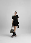 Sbemoon Flare Strap Mini Dress