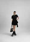 Sbemoon Flare Strap Mini Dress