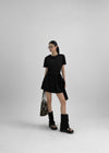 Sbemoon Flare Strap Mini Dress