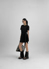 Sbemoon Flare Strap Mini Dress