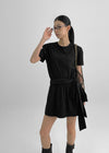 Sbemoon Flare Strap Mini Dress