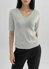 Polzek Basic Hooded Short Sleeve Tee