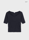 Polzek Basic Hooded Short Sleeve Tee