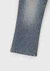 Chongnut Washed Denim Capri Pants