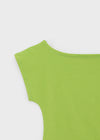 Kuern Boatneck Crop Short Sleeve T-shirt