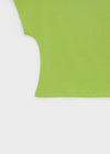 Kuern Boatneck Crop Short Sleeve T-shirt