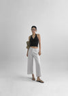 Toent Slim Halter Sleeveless Top