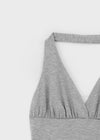 Toent Slim Halter Sleeveless Top